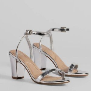 Windsor Metallic Heels